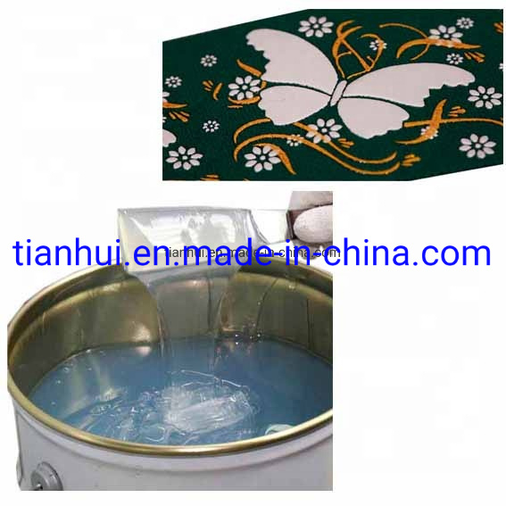 Textile Silk Pattern Printing Silicon Ink Liquid Silicone